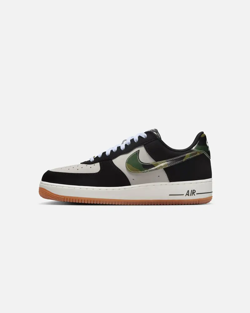 Nike Air Force 1 Low Retro "Camo" White/Black/Gum 1