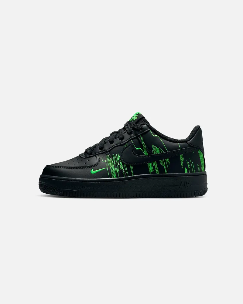 Nike Air Force 1 Lv8 4 (Gs) Black/Black 1