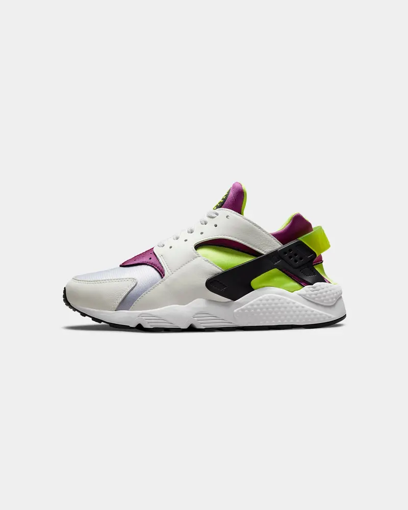 Nike Air Huarache White/Neon Yellow 1