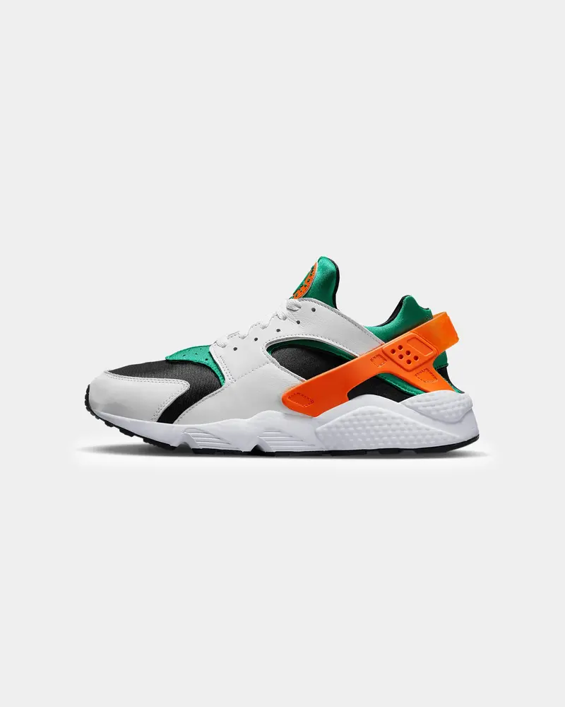 Nike Air Huarache White/Safety Orange 1
