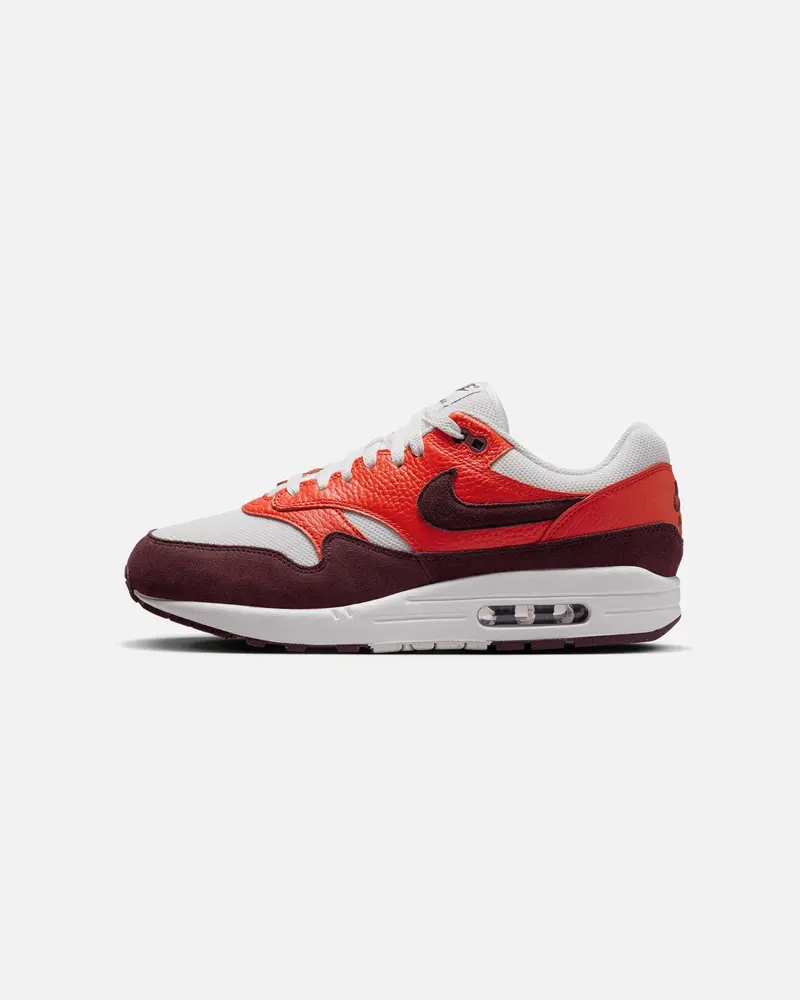 Nike Air Max 1 Summit White/Burgundy 1