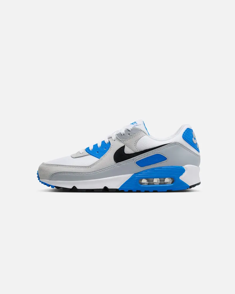 Nike Air Max 90 White/Black Photo Blue 1