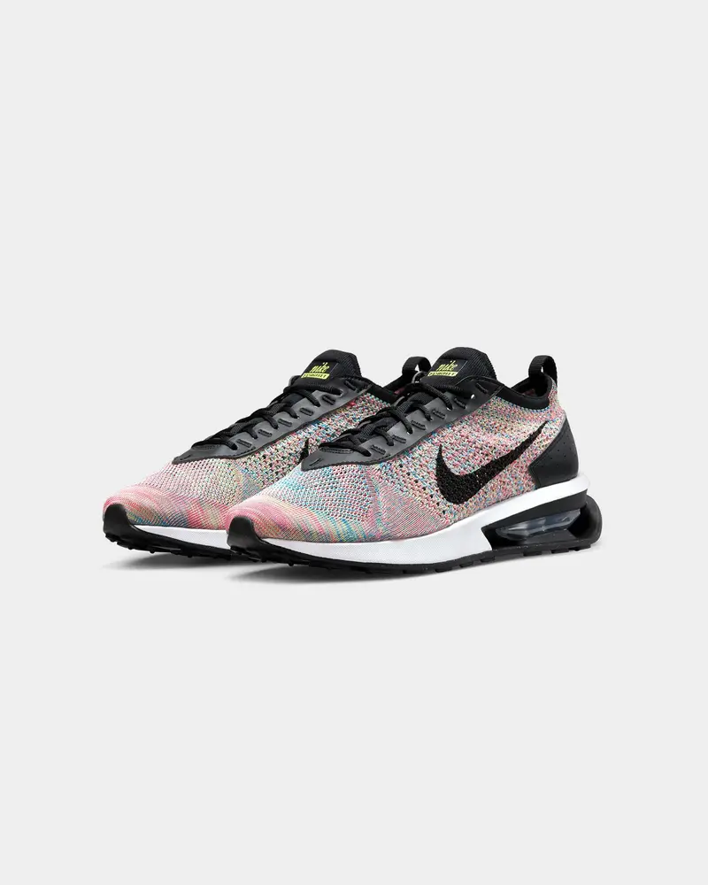 Nike Air Max Flyknit Racer Ghost Green/Black-Pink Blast-Photo Blue 2