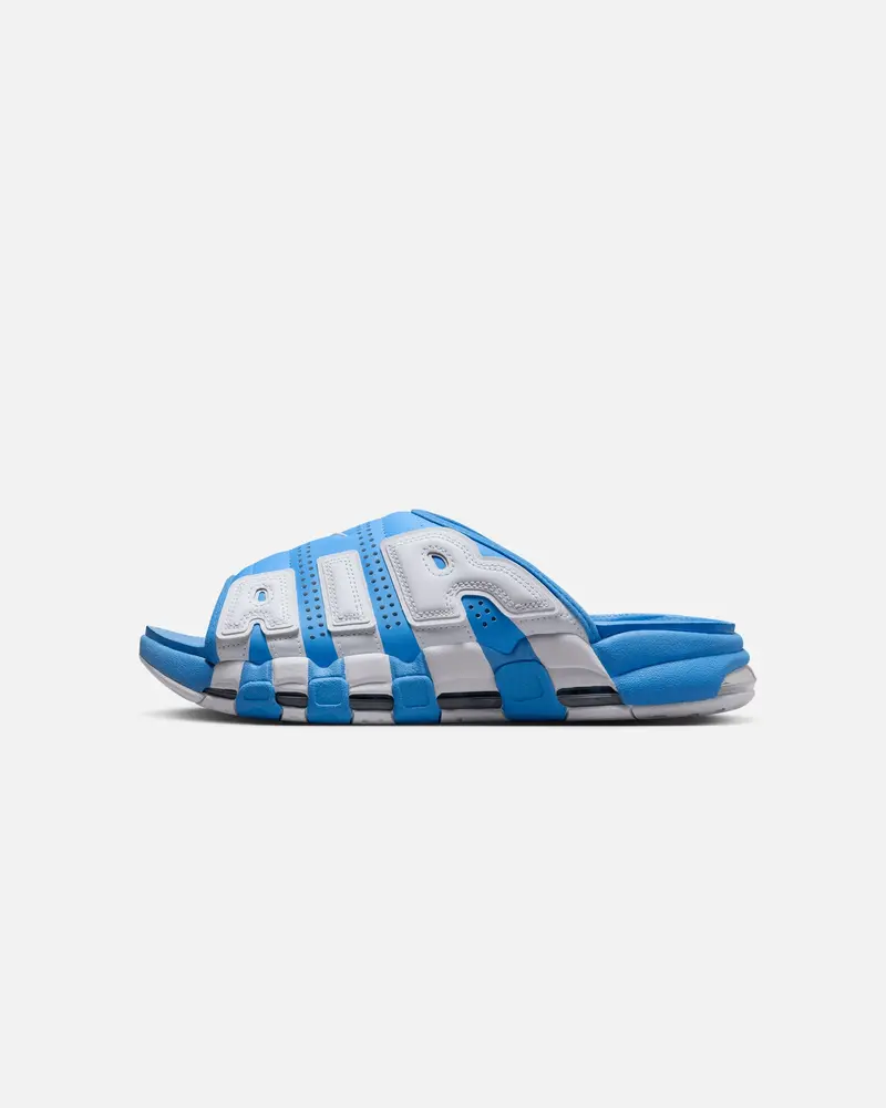Nike Air More Uptempo Slides University Blue 1