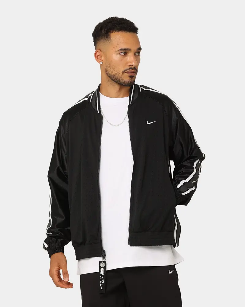 Nike Basketball Circa Jacket Black/Black/White 1