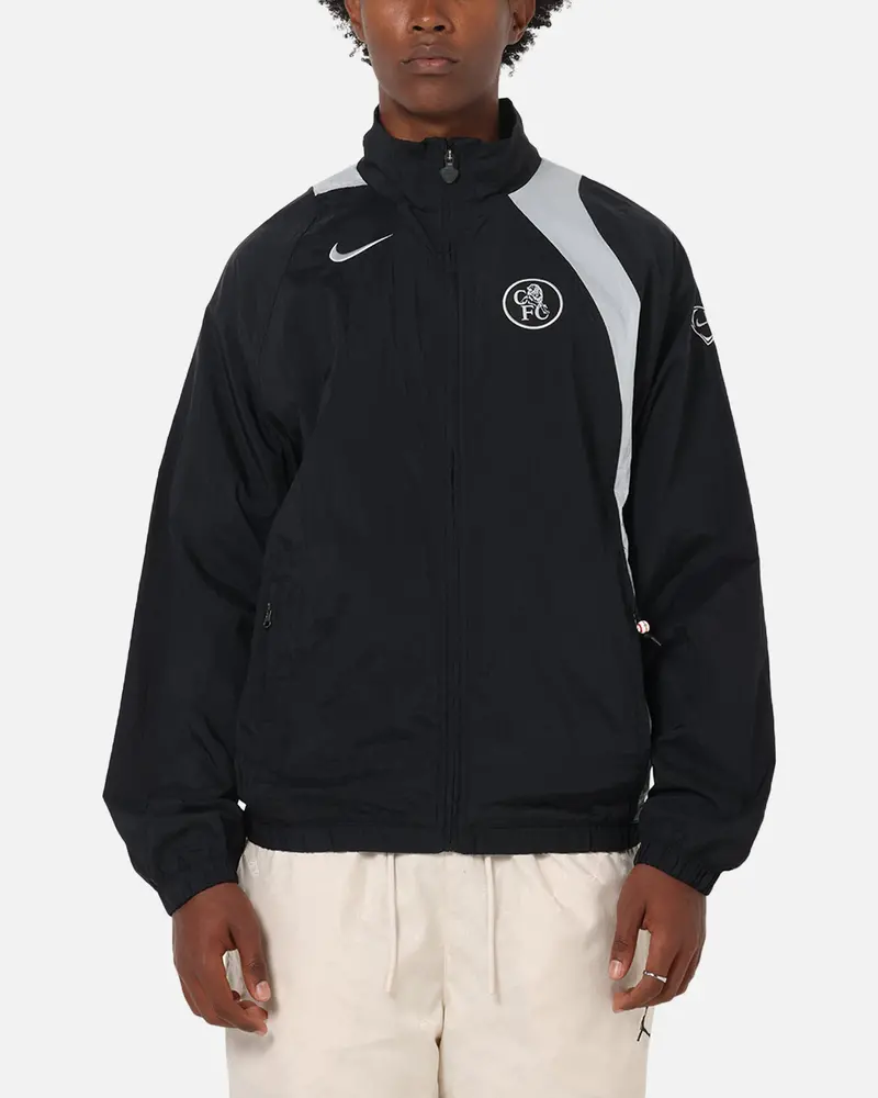 Nike Chelsea Fc Total 90 Track Jacket Black/Silver 1