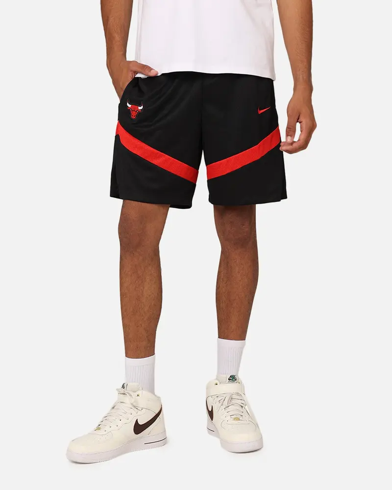 Nike Chicago Bulls Dri-Fit Practice Icon+ Shorts Black/University Red 1