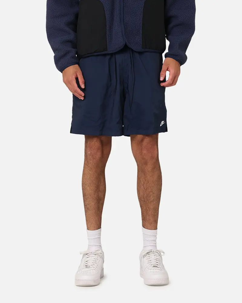 Nike Club Flow Shorts Midnight Navy/White 1