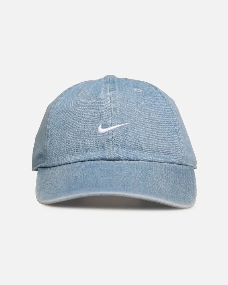Nike Club Unstructured Denim Cap Thunder Blue/White 1