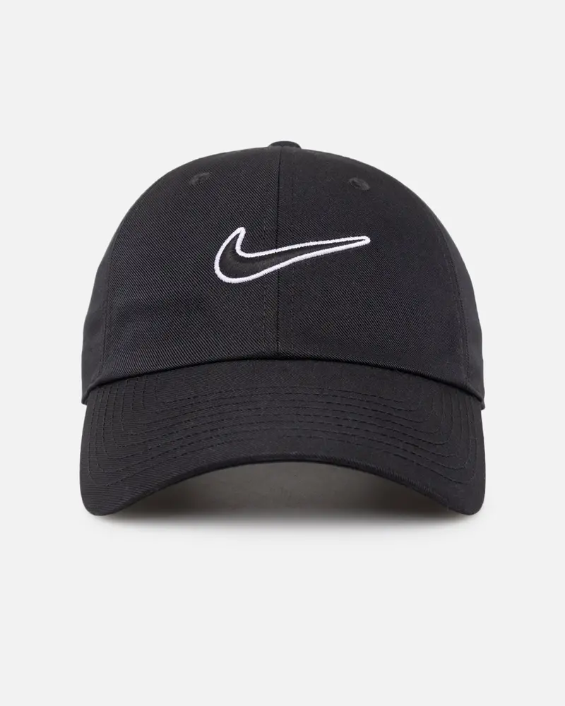 Nike Club Unstructured Futura Wash Cap Black/Black 1