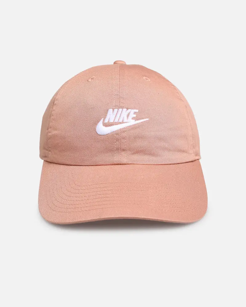 Nike Club Unstructured Futura Wash Cap Rose Gold 1