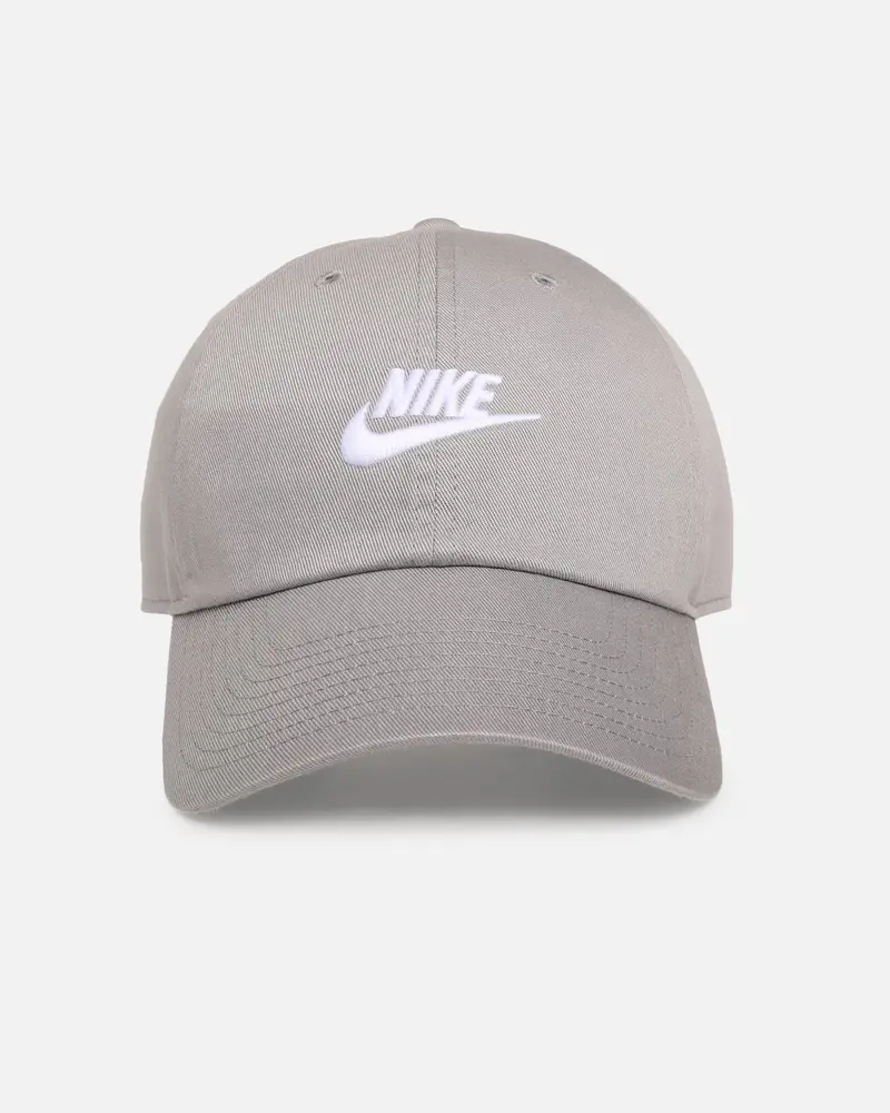 Nike Club Unstructured Futura Wash Strapback Cap Black/Particle 1