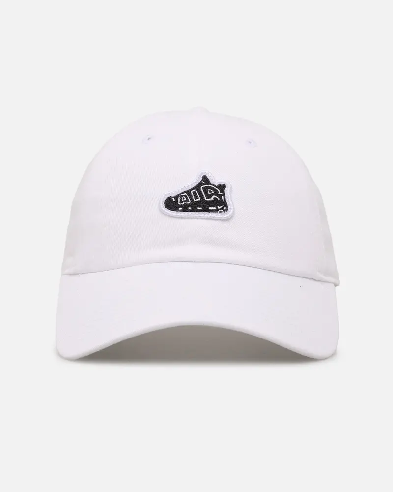 Nike Club Unstructured Patch 6 Panel Strapback White 1