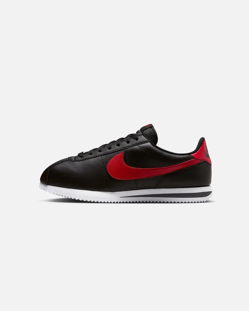 Nike Cortez Leather Black/Red 1