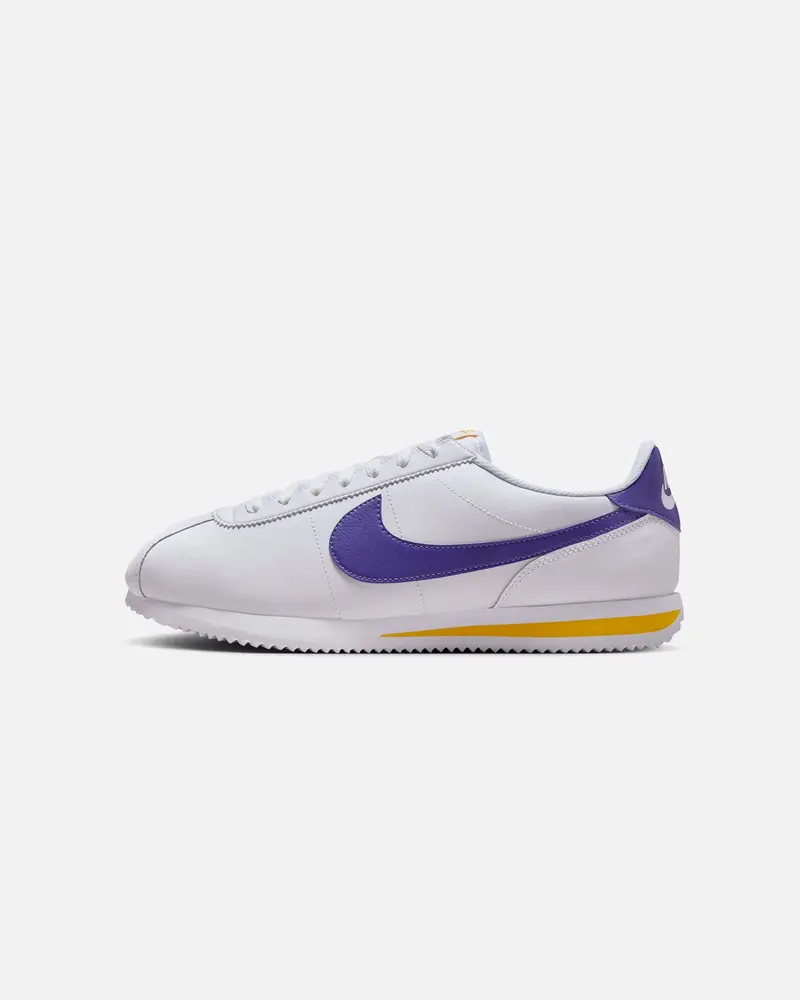 Nike Cortez White/Varsity Purple 1