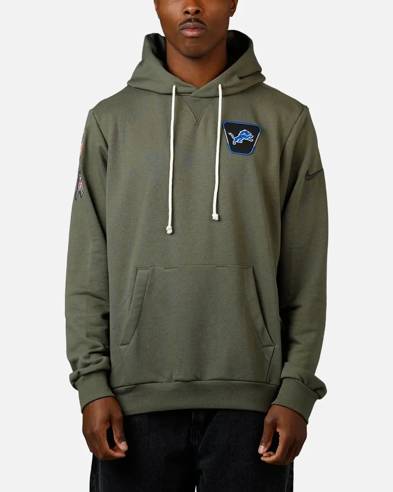 Nike Detroit Lions Salute To Service Hoodie Olive 1