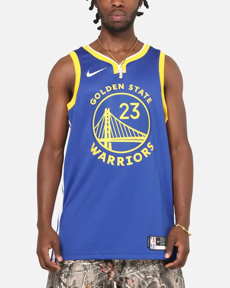 Nike Draymond Green Golden State Warriors #23 Icon Edition 2022/23 Nike Dri-Fit Nba Swingman Jersey Rush Blue 1
