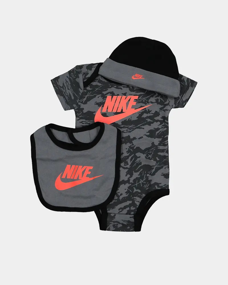 Nike Infants' Camo 3 Piece Set Smoke Grey 1
