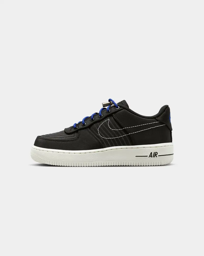Nike Kids' Air Force 1 Lv8 3 (Gs) Black/Sail-Black 1