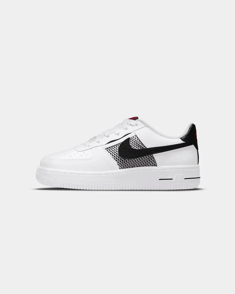 Nike Kids' Air Force 1 Lv8 Emb (Gs) White/Black 1