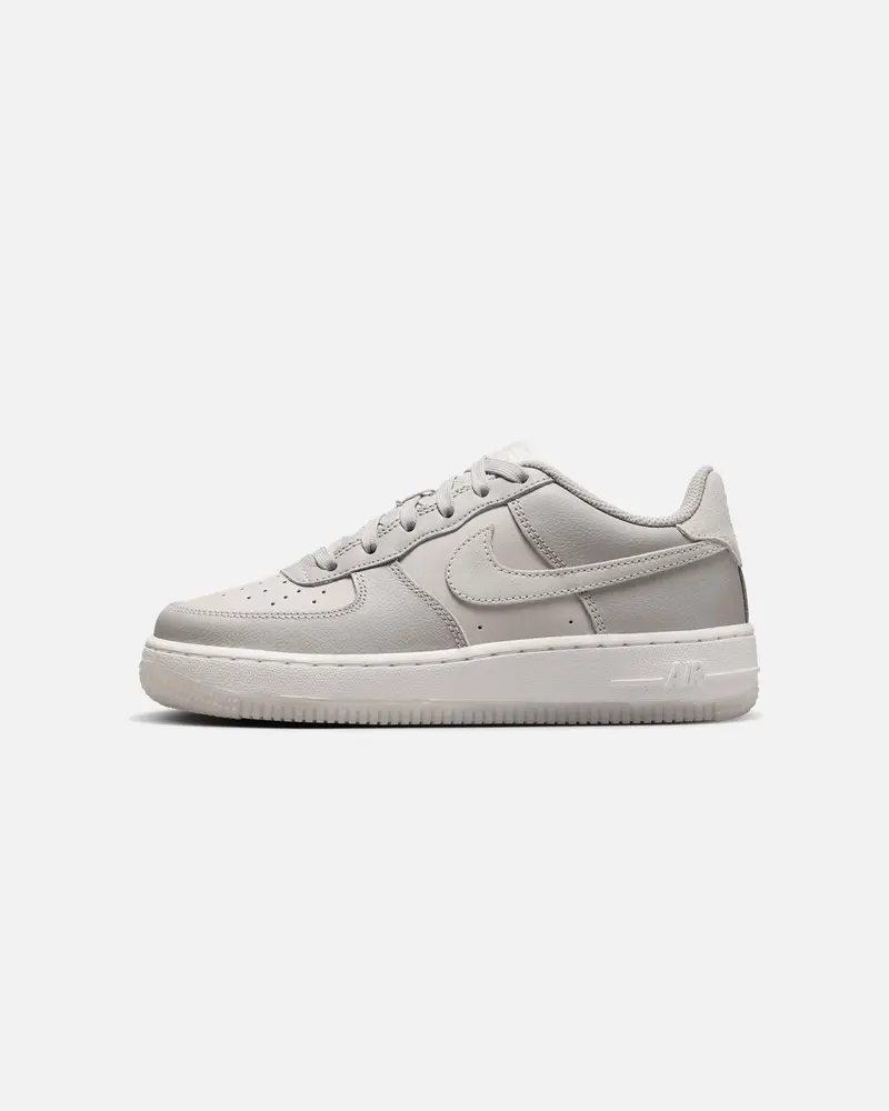 Nike Kids' Air Force 1 Lv8 Light Bone/Summit White 1
