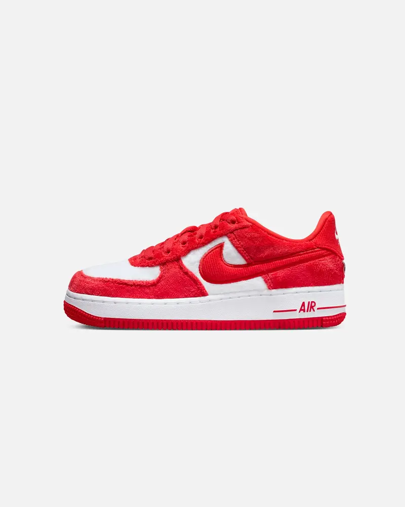 Nike Kids' Air Force 1 "Valentine's Day" (Gs) Fire Red 1