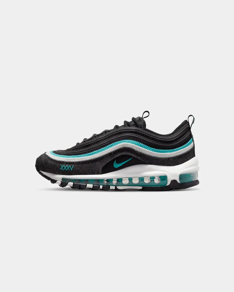 Nike Kids' Air Max 97 Se (Gs) Black/Sport Turq 1