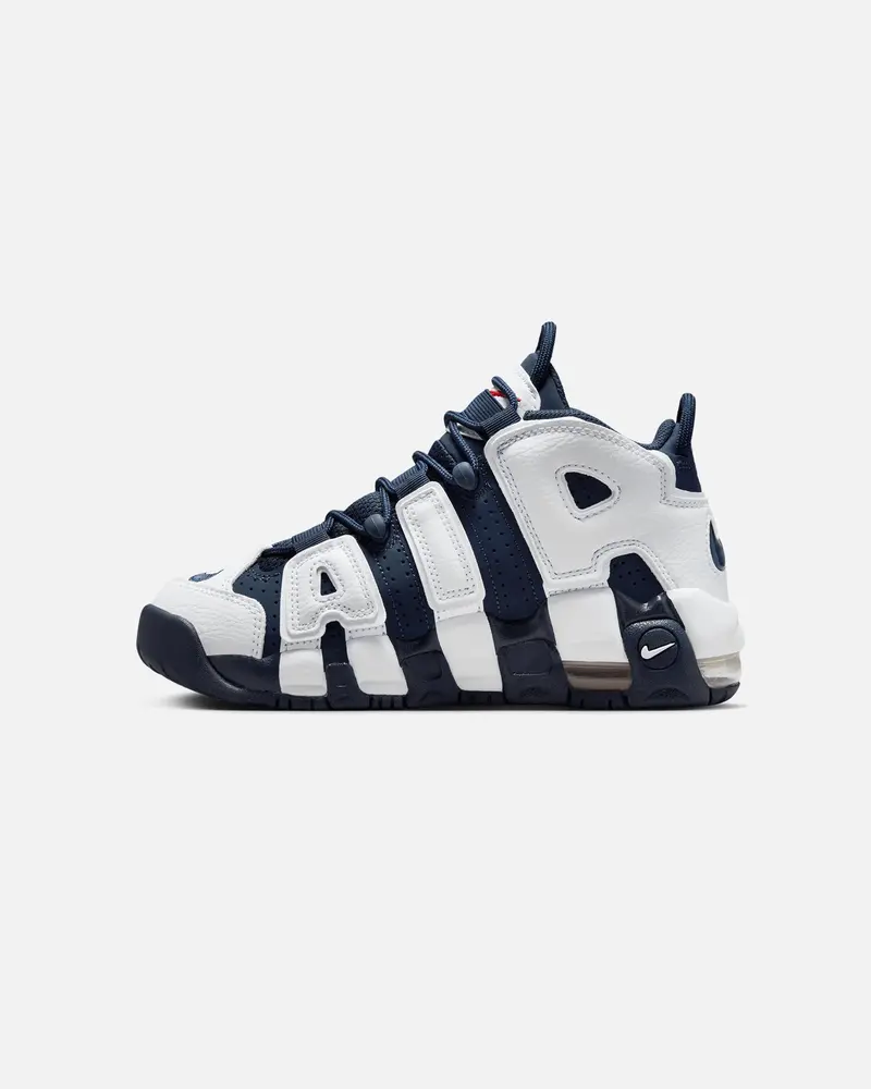 Nike Kids' Air More Uptempo (Gs) White/Midnight 1