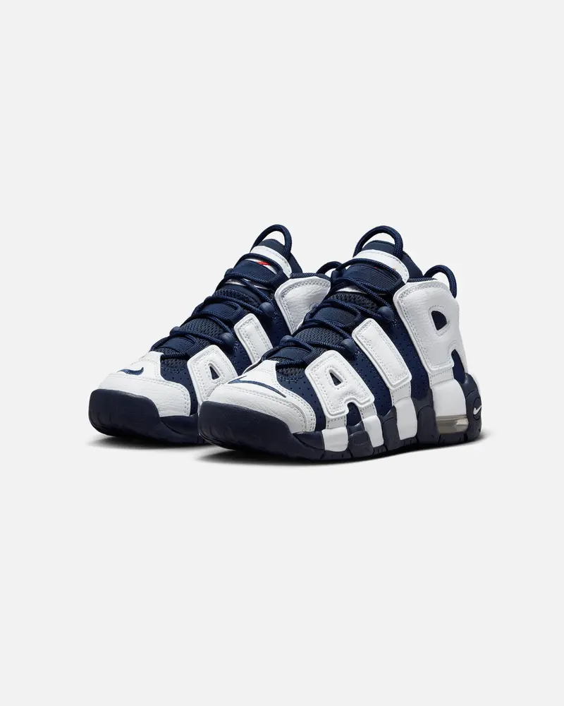 Nike Kids' Air More Uptempo (Gs) White/Midnight 2