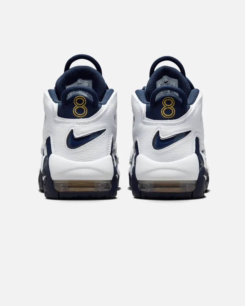 Nike Kids' Air More Uptempo (Gs) White/Midnight 3