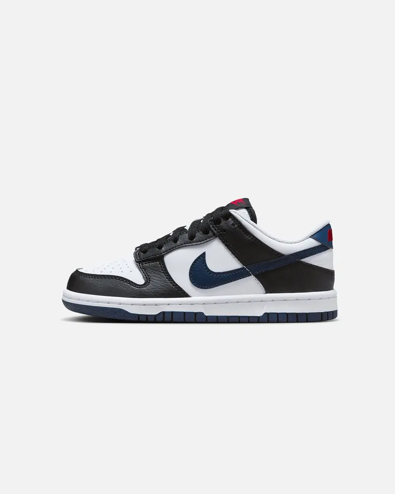 Nike Kids' Dunk Low (Gs) Black/Navy 1