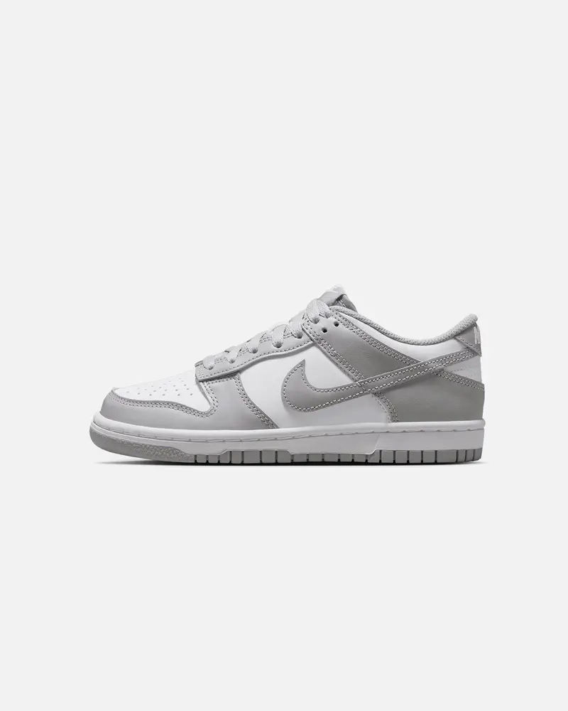 Nike Kids' Dunk Low (Gs) White/Smoke Grey 1