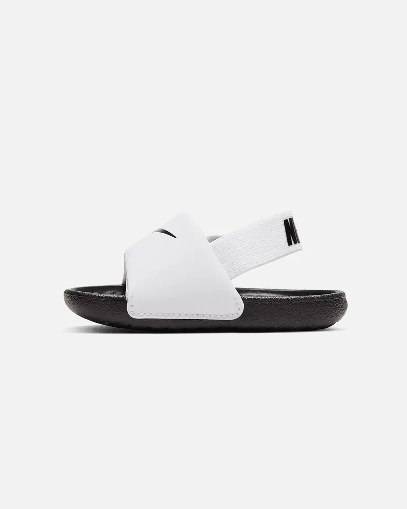 Nike Kids' Infant Kawa Slide White/Black 1