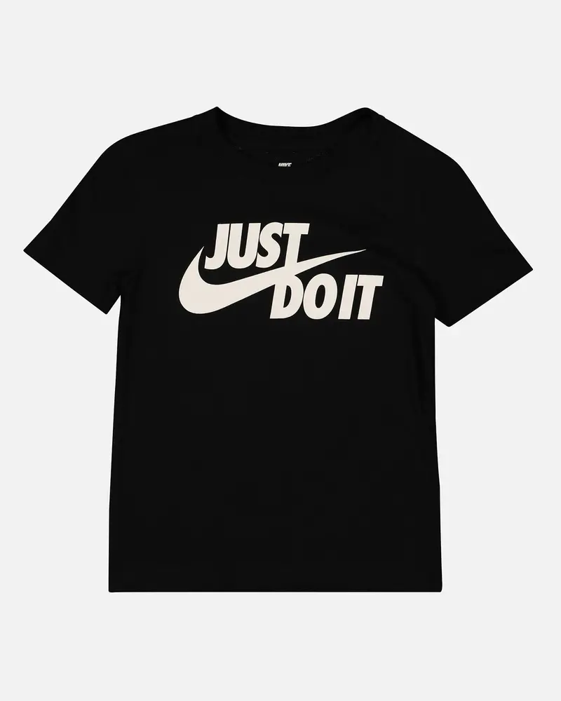 Nike Kids' Just Do It Swoosh Split T-Shirt Black 1