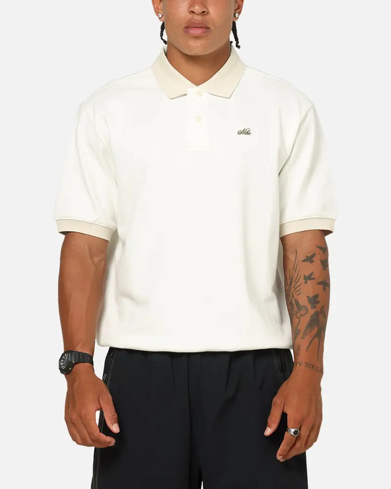 Nike Lift Heavyweight Polo T-Shirt Sail/Lt Khaki/Medium Olive 1