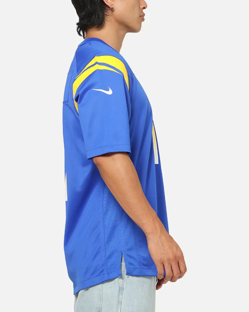 Nike Los Angeles Rams Puka Nacua #12 Home Game Nfl Jersey Blue 5