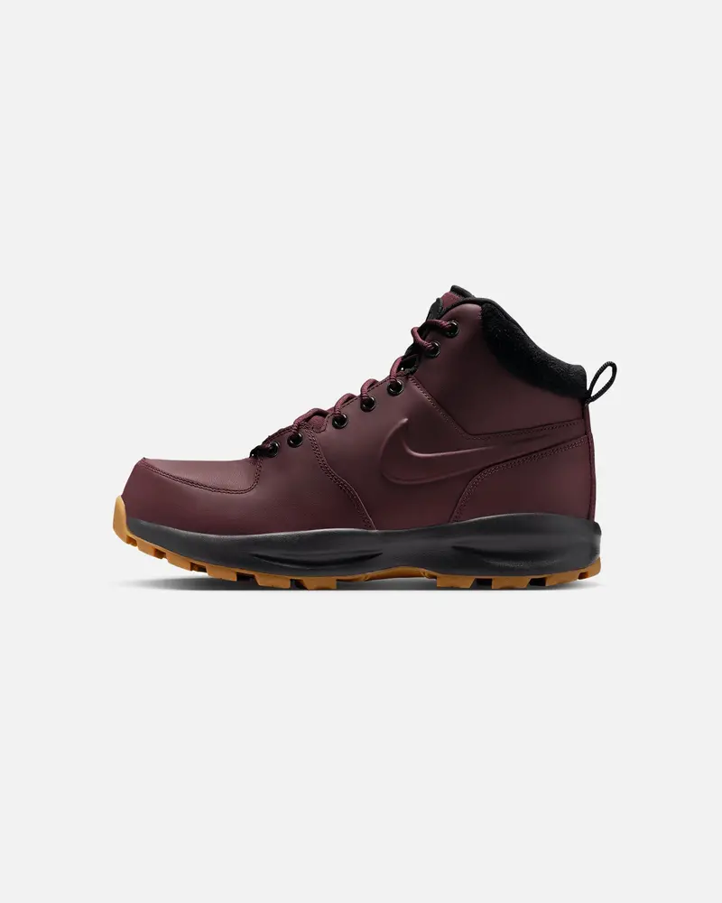 Nike Manoa Leather Boot Burgundy Crush/Black 1