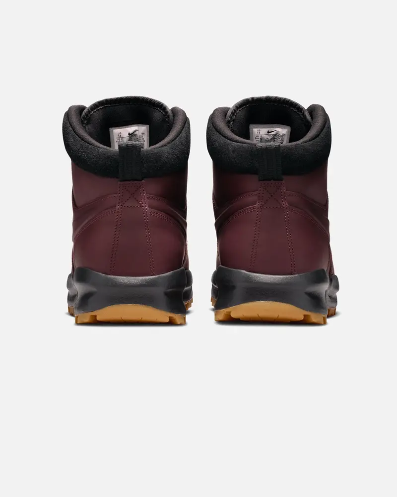 Nike Manoa Leather Boot Burgundy Crush/Black 3
