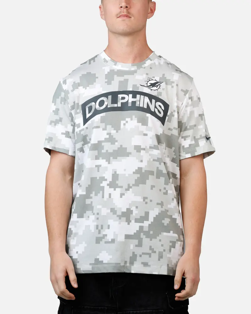 Nike Miami Dolphins Salute To Service T-Shirt Camouflage 1