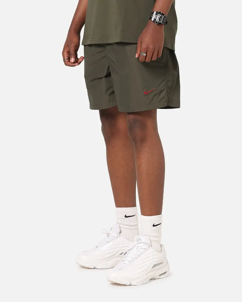 Nike Nocta Cardinal Nylon Shorts Khaki 1