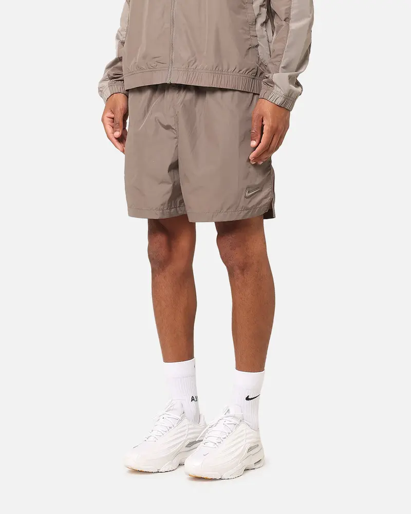 Nike Nocta Cardinal Nylon Shorts Olive Grey 1