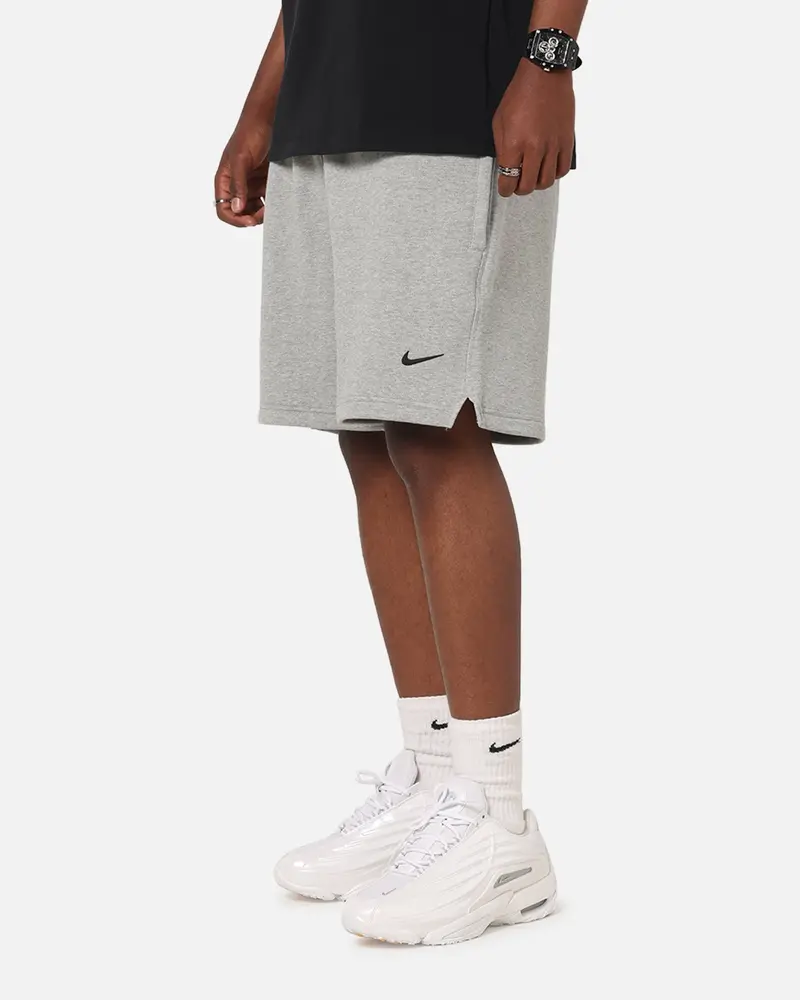 Nike Nocta Fleece Cs Fleece Shorts Dark Grey Heather 1