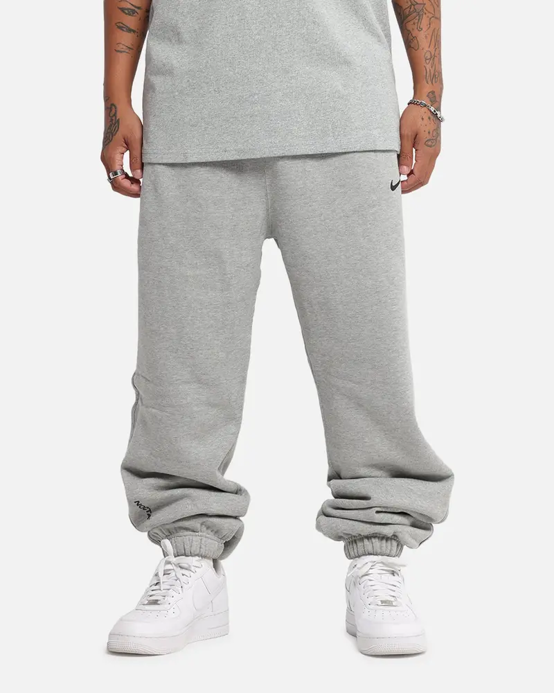 Nike Nocta Fleece Cs Sweat Pants Dark Grey Heather 1