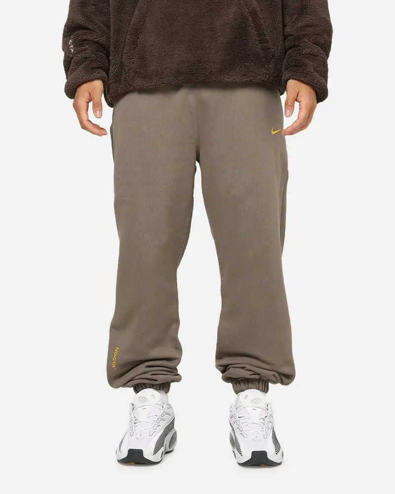 Nike Nocta Fleece Cs Sweat Pants Olive Grey 1