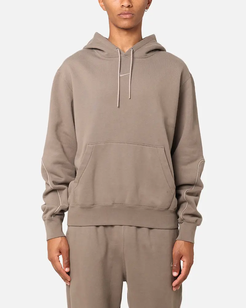 Nike Nocta Fleece Hoodie Olive Grey 1