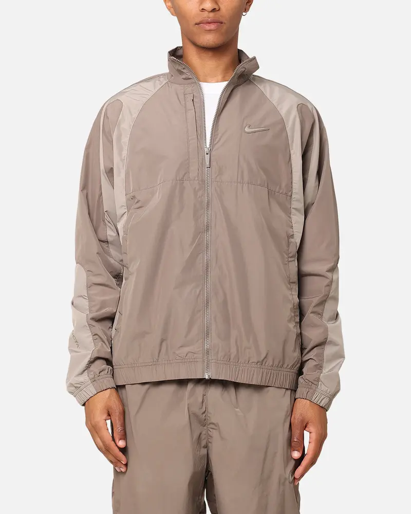 Nike Nocta Northstar Nylon Track Jacket Olive Grey 1