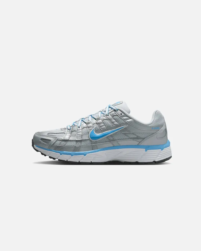 Nike P-6000 Platinum/University Blue 1