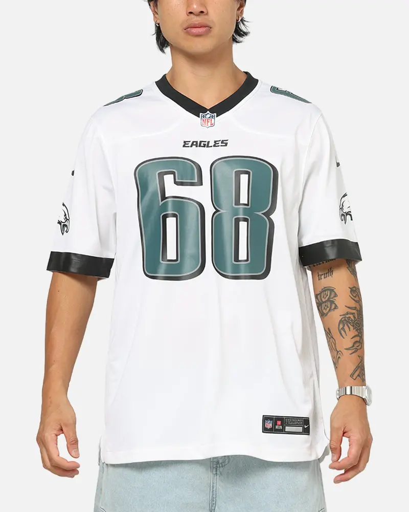 Nike Philadelphia Eagles Jordan Mailata #68 Home Game Nfl Jersey White 1