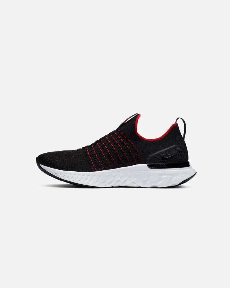 Nike React Phantom Run Flyknit 2 Black/Red 1