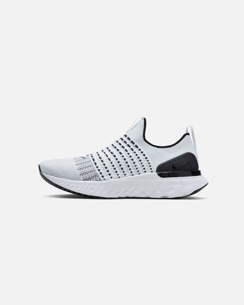 Nike React Phantom Run Flyknit 2 Rough True White/White 1
